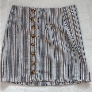 Girls tilly’s striped skirt